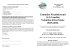 Cammino Preadolescenti (1-2-3 media) Volantino di Iscrizione