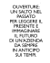Ouverture - pallucco