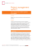 Project management nell`ICT