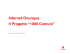 Internet Ovunque. Il Progetto “1000 Comuni”