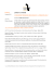 FOCUS JAMES M. SNYDER ALCUNI SUGGERIMENTI PER