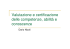 Valutazione e certificazione delle competenze, abilità e conoscenze
