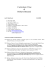 Curriculum Vitae di Roberto Bonanni