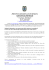Documento a cura dell`Ufficio Europa ed Interventi Comunitari