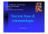 Nozioni base di traumatologia