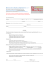 Modulo per l`Esame di Ammissione (2 pagine)