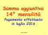 14 mensilità - Futuro Pensione