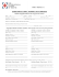ENROLMENT FORM / MODULO D`ISCRIZIONE