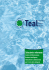 Brochure delle referenze di Teal