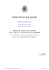 Relazione annuale del Sindaco sullo stato di attuazione del