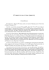 CURRICULUM VITAE (BREVE)