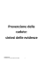 Prevenzione delle cadute: sintesi delle evidenze