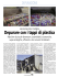 Depurare con i tappi di plastica