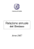 Relazione annuale del Sindaco di Grotte