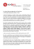 Comunicato stampa n. 5