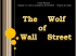 Tesina di Maturità – The Wolf of Wall Street