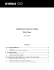 Amplificatori di potenza Yamaha White Paper