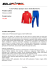 Tuta Adidas Spagna Euro 2016 Bambino