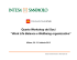 Presentazione Dott.ssa Elena Cessari - Intesa Sanpaolo