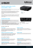 InFocus SP8600 Datasheet (Italian)