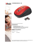 Yvi Wireless Mouse - red