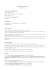 Curriculum Vitae et Studiorum -