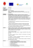 scheda progetto