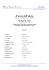 Programma di Sala - Reggio Iniziative Culturali
