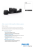 HTS3270/12 Philips Sistema Home Theater DVD