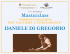 masterclass con Daniele Di Gregorio