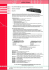 Scheda tecnica - Home Page