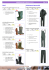 Abbigliamento da lavoro e D.P.I. Sez. 3 Stivali Abbigliamento