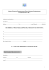 Modulo candidatura eventi