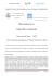 Progetto Universitario - Burundi