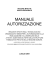 MANUALE AUTORIZZ. MODIFICATO DALLA DGR 1579 DEL