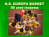 GS EUROPA BASKET 30 anni insieme