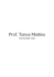 Prof. Teresa Mattina - Medicina Unict