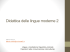 Didattica delle lingue moderne 2