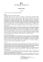 COMUNICATO STAMPA - Teatro Lirico di Cagliari