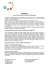 comunicato stampa - Marco Morosini Projects