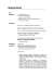 Curriculum vitae
