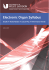 Electronic Organ Syllabus
