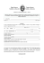 MODELLO DI AUTOCERTIFICAZIONE (1^ PARTE) SERVIZIO DI