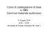 Corso catalogazione SBN-SOL giugno 2014: Audiovisivi