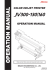 Manuale d`uso Mimaki serie JV300