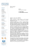 Spett.le Amministrazione Comunale c.a. Sig. Sindaco c.a. Sig