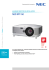 NEC_Datasheet_NP1150-italian italiano – PDF