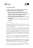 Comunicato Stampa Comunicato Stampa