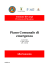Piano Comunale di emergenza - Unione delle Terre D`Argine