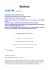 Bulletin